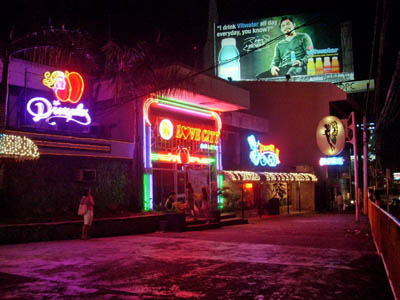 Nightlife in Cebu Bars Mango Street Mongering Philippines